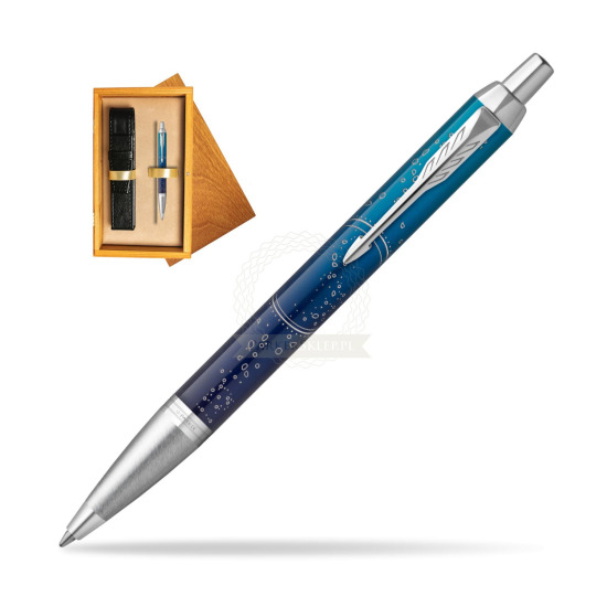 IM LAST FRONTIER SUBMERGE CT Ballpoint Pen in single wooden box Honey Single Ecru