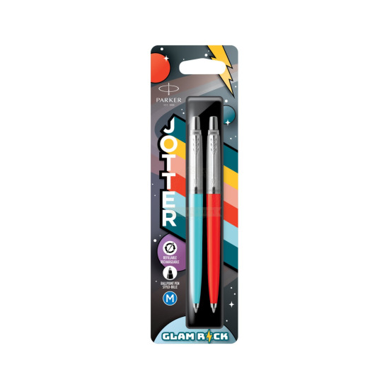 JOTTER ORGINALS GLAM ROCK 70'S COLLECTION PS ballpoints pen set