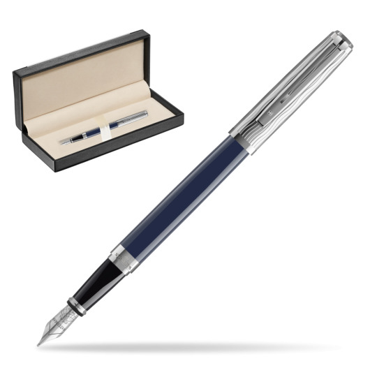 Waterman EXCEPTION L'ESSENCE DU BLUE CT Fountain pen in classic box black
