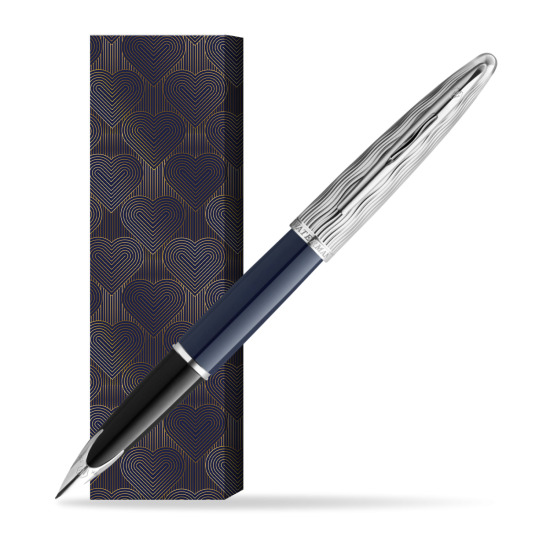 Waterman CARÈNE L'ESSENCE DU BLUE CT Fountain pen in cover Glamour Love