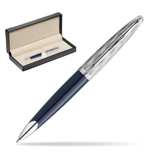 Waterman CARÈNE L'ESSENCE DU BLUE CT Ballpoint pen in classic box black