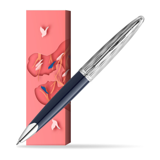 Waterman CARÈNE L'ESSENCE DU BLUE CT Ballpoint pen in cover Magic Moments