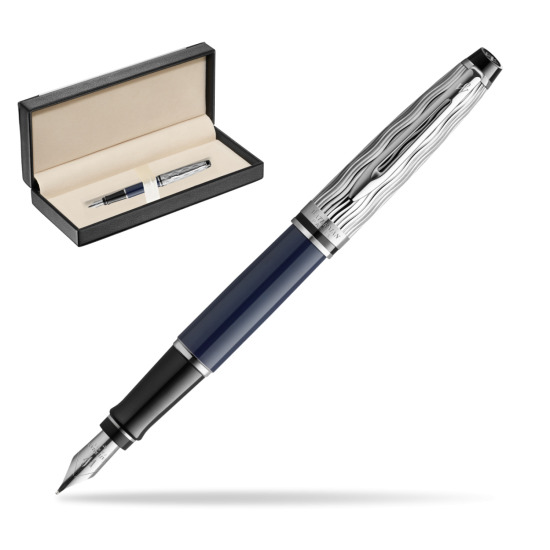 Waterman EXPERT L'ESSENCE DU BLUE CT Fountain pen in classic box black