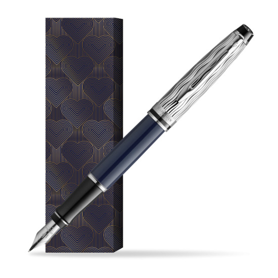 Waterman EXPERT L'ESSENCE DU BLUE CT Fountain pen in cover Glamour Love