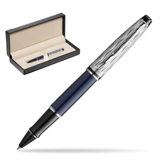 Waterman EXPERT L'ESSENCE DU BLUE CT Rollerball pen in classic box black