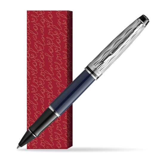 Waterman EXPERT L'ESSENCE DU BLUE CT Rollerball pen in cover True Love