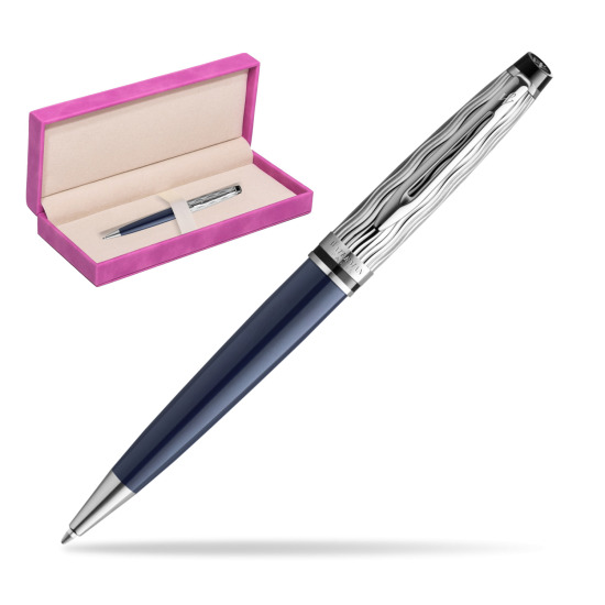 Waterman Expert L'ESSENCE DU BLUE CT Ball point in suede box fuchsia