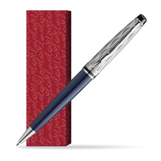 Waterman Expert L'ESSENCE DU BLUE CT Ball point in cover True Love