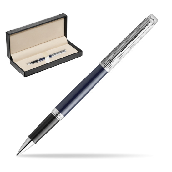 Waterman HÉMISPHÈRE L'ESSENCE DU BLUE CT Rollerball pen in classic box black