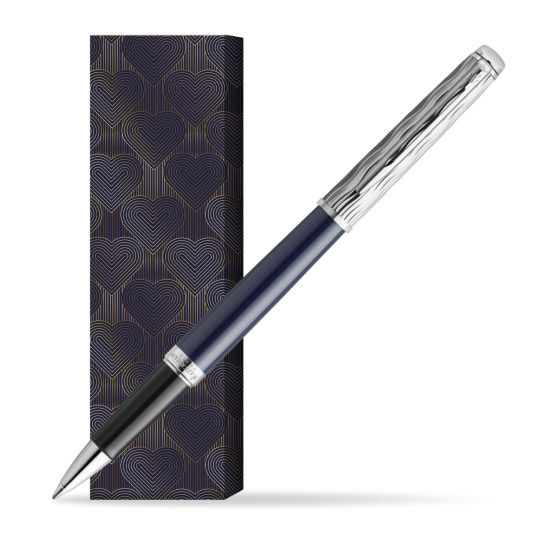 Waterman HÉMISPHÈRE L'ESSENCE DU BLUE CT Rollerball pen in cover Glamour Love