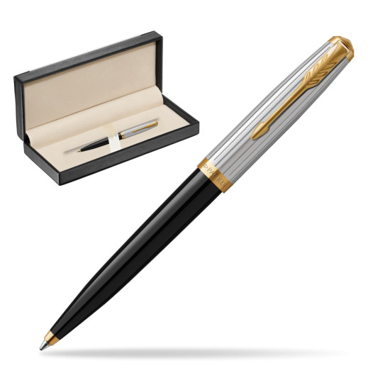Parker 51 PREMIUM BLACK GT Penna a Sfera in classic box black