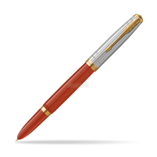 Parker 51 PREMIUM REGE RED GT Penna Stilografica