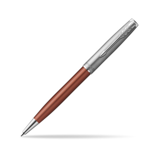 Parker Sonnet Sand Blasted Metal Orange CT Ballpoint Pen