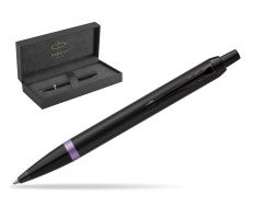 Parker IM PROFESSIONALS VIBRANT RING Amethyst Purple Kugelschreiber in original Parker Prestige box