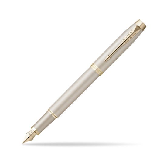 Parker IM PROFESSIONALS MONOCHROME CHAMPAGNE Penna Stilografica