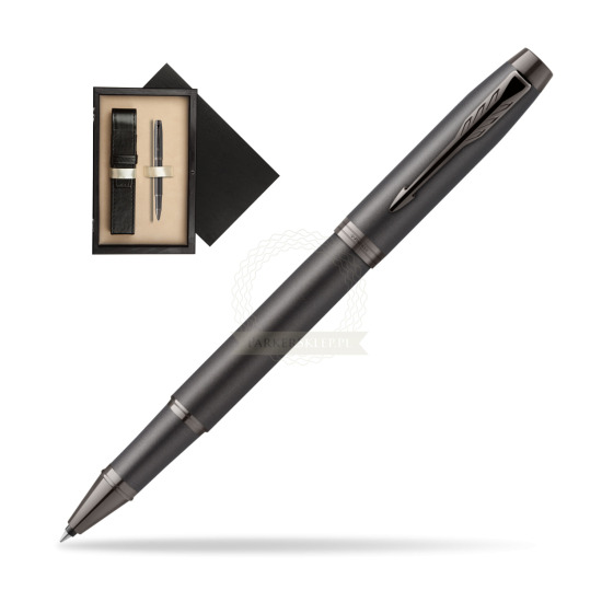 Parker IM PROFESSIONALS MONOCHROME BRONZE Rollerball Pen in single wooden box Wenge Single Ecru