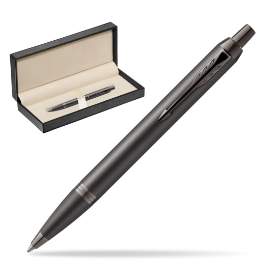 Parker IM PROFESSIONALS MONOCHROME BRONZE Penna a Sfera in classic box pure black