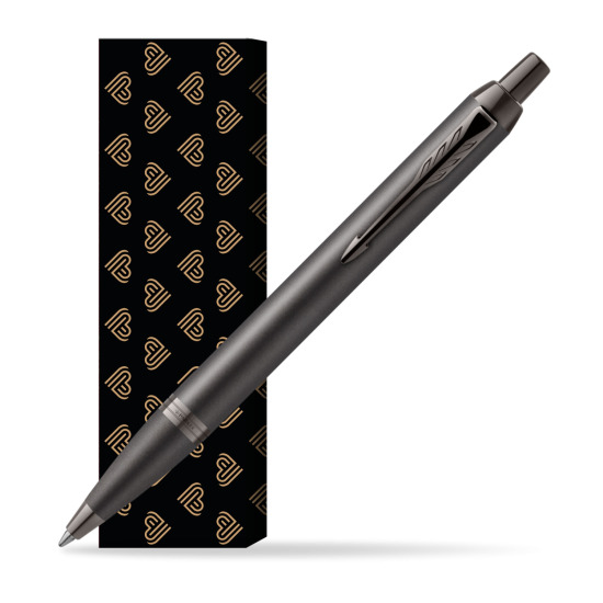 Parker IM PROFESSIONALS MONOCHROME BRONZE Penna a Sfera in cover Golden Hearts