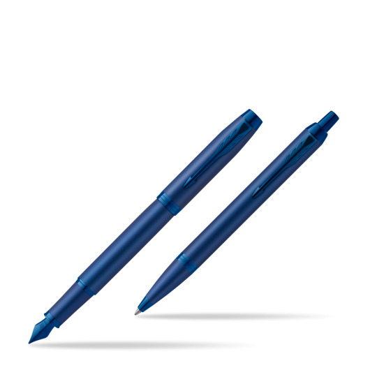 Parker Penna Stilografica + Penna Pen IM PROFESSIONALS MONOCHROME BLUE