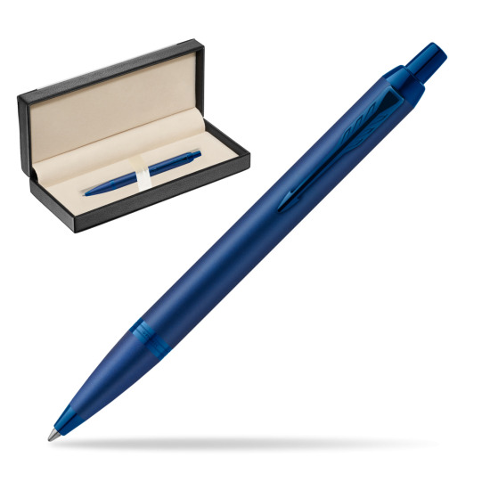Parker IM PROFESSIONALS MONOCHROME BLUE Penna a Sfera in classic box black
