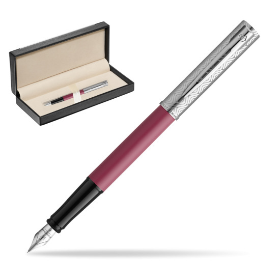 Waterman Allure Deluxe Pink Penna Stilografica in classic box black