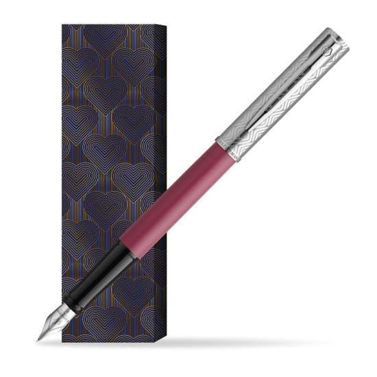 Waterman Allure Deluxe Pink Penna Stilografica in cover Glamour Love