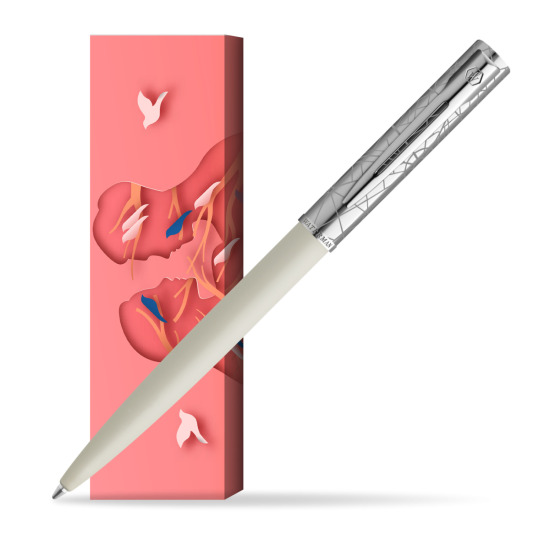 Waterman Allure Deluxe White Penna a Sfera in cover Magic Moments