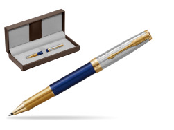 Parker Sonnet QUEEN’S PLATINUM JUBILEE 2022 GT Rollerball Pen in the brown leather box