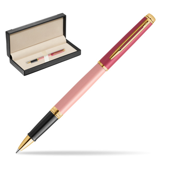 Waterman HÉMISPHÈRE COLOR-BLOCK PINK GT  Roller Kugelschreiber in classic box black