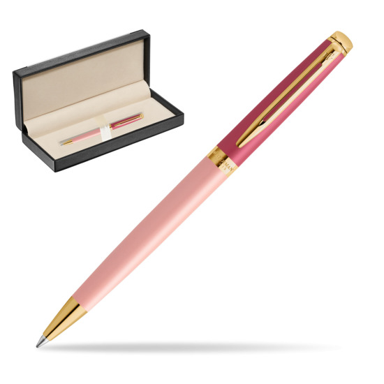 Waterman HÉMISPHÈRE COLOR-BLOCK PINK GT Penna a Sfera in classic box black
