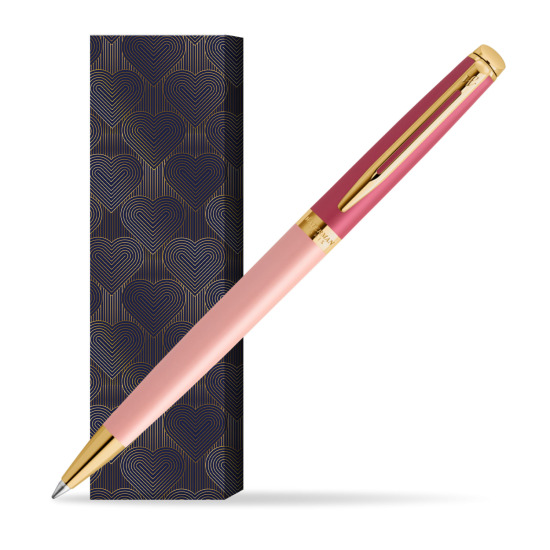 Waterman HÉMISPHÈRE COLOR-BLOCK PINK GT Penna a Sfera in cover Glamour Love