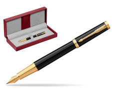 Parker Ingenuity Black GT Penna Stilografica in the red leather box