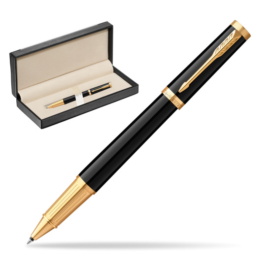 Parker Ingenuity Black GT Penna Rollerball in classic box black