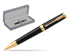 Parker Ingenuity Black GT Penna a Sfera in suede box grey