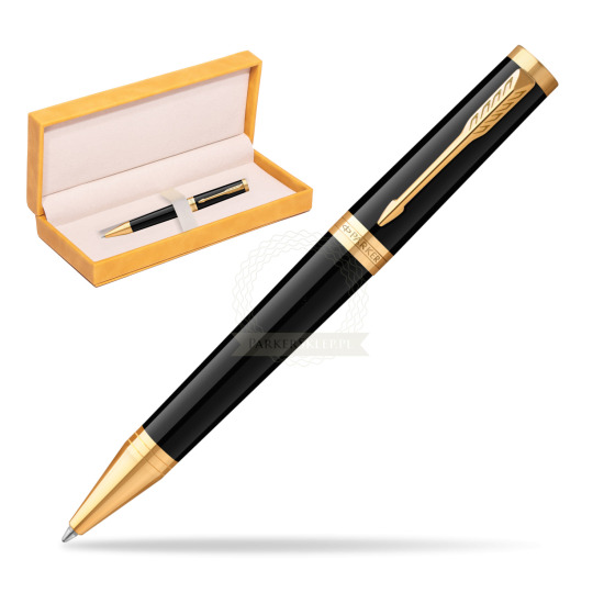 Parker Ingenuity Black GT Penna a Sfera in suede box yellow
