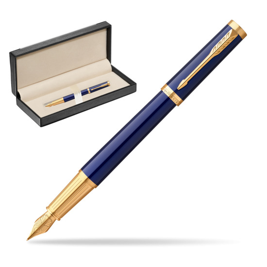 Parker Ingenuity Blue GT Penna Stilografica in classic box black