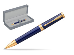 Parker Ingenuity Blue GT Penna a Sfera in suede box grey
