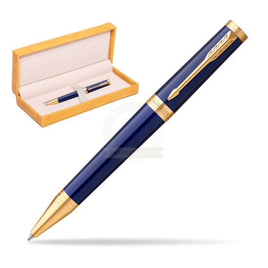 Parker Ingenuity Blue GT Penna a Sfera in suede box yellow