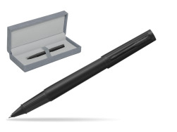 Parker Ingenuity Black BT Penna Rollerball in suede box grey