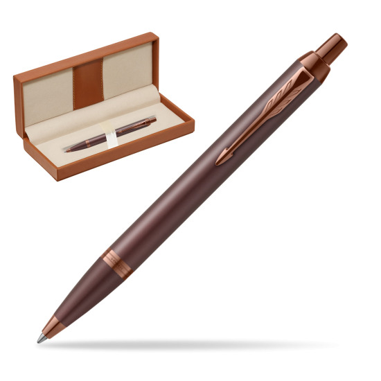 IM PROFESSIONALS MONOCHROME BURGUNDY Ballpoint Pen  in classic box brown