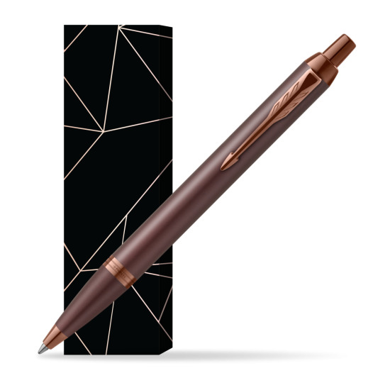 IM PROFESSIONALS MONOCHROME BURGUNDY Ballpoint Pen in cover Lucky