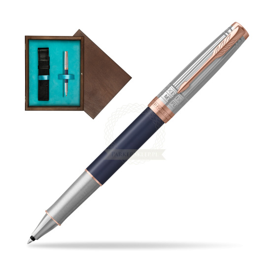 SONNET FUJI SPECIAL EDITION PGT Rollerball Pen in single wooden box Wenge Single Turquoise 