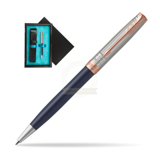 SONNET FUJI SPECIAL EDITION PGT Kugelschreiber in single wooden box Black Single Turquoise
