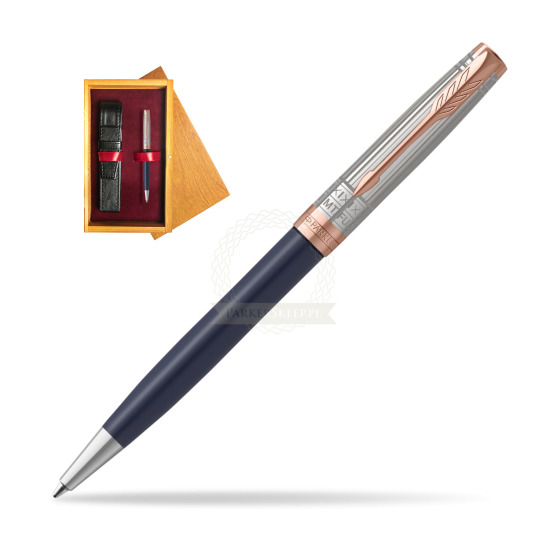 SONNET FUJI SPECIAL EDITION PGT Kugelschreiber in single wooden box Honey Single Maroon