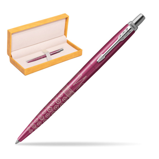 Parker JOTTER GLOBAL ICON - TOKYO Penna a Sfera in suede box yellow