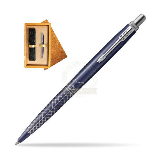 Parker JOTTER GLOBAL ICON - SYDNEY Penna a Sfera in single wooden box Honey Single Ecru