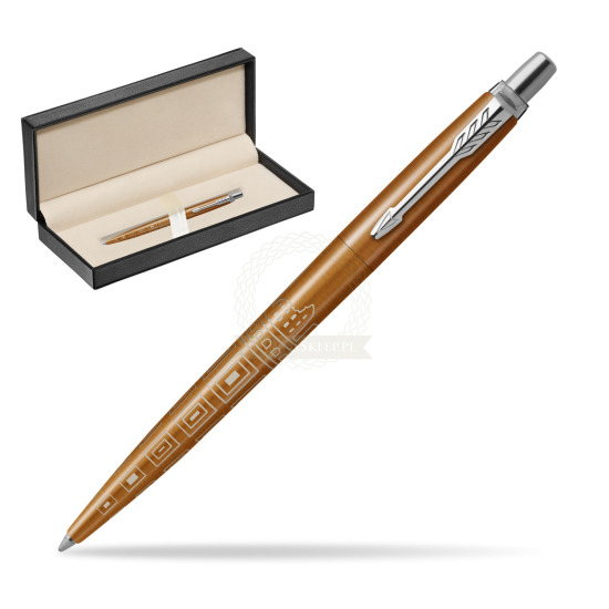 Parker JOTTER GLOBAL ICON - ROME Penna a sfera in classic box pure black