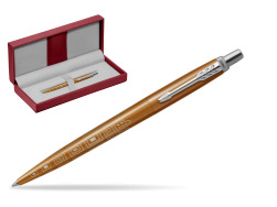 Parker JOTTER GLOBAL ICON - ROME Ballpoint pen in the red leather box