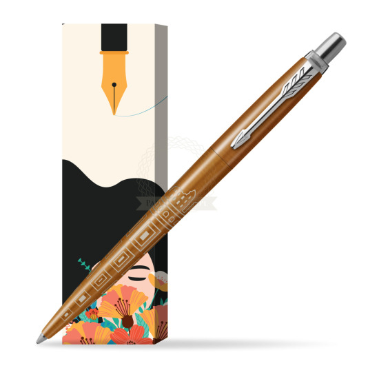 Parker JOTTER GLOBAL ICON - ROME Penna a sfera in cover Poppy