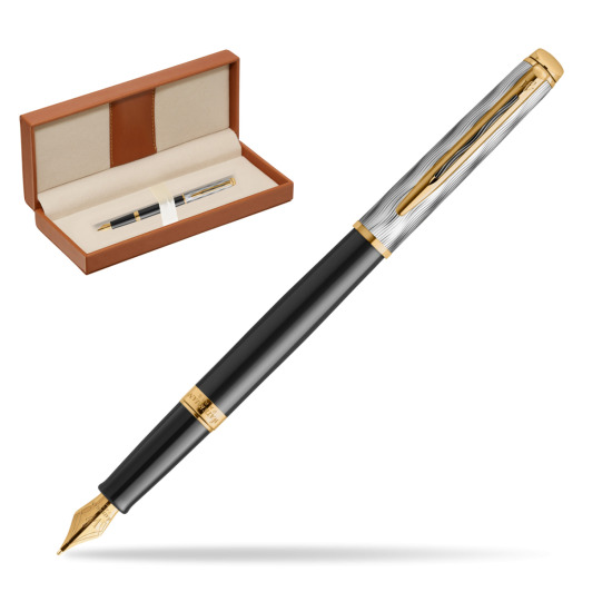 Waterman Hémisphère REFLETS DE PARIS Fountain pen  in classic box brown